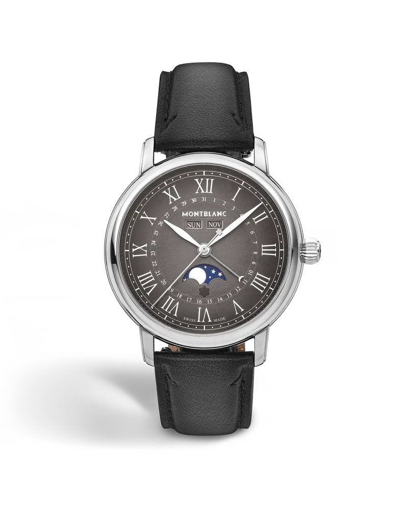 Montblanc Montblanc Star Legacy Full Calendar Anthrazit - Stahl - MB134358 - Uhr Anthrazit