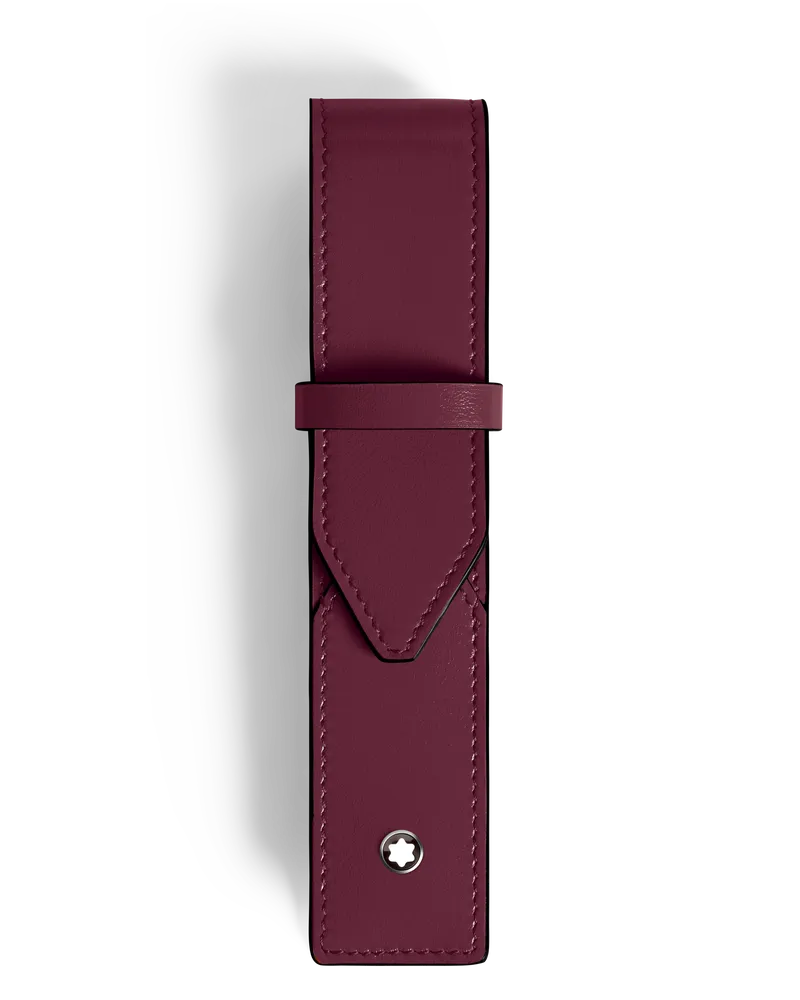 Montblanc Meisterstück Etui für 1 Schreibgerät - Cassis - Leder - MB199329 - Schreibgeräteetuis Cassis