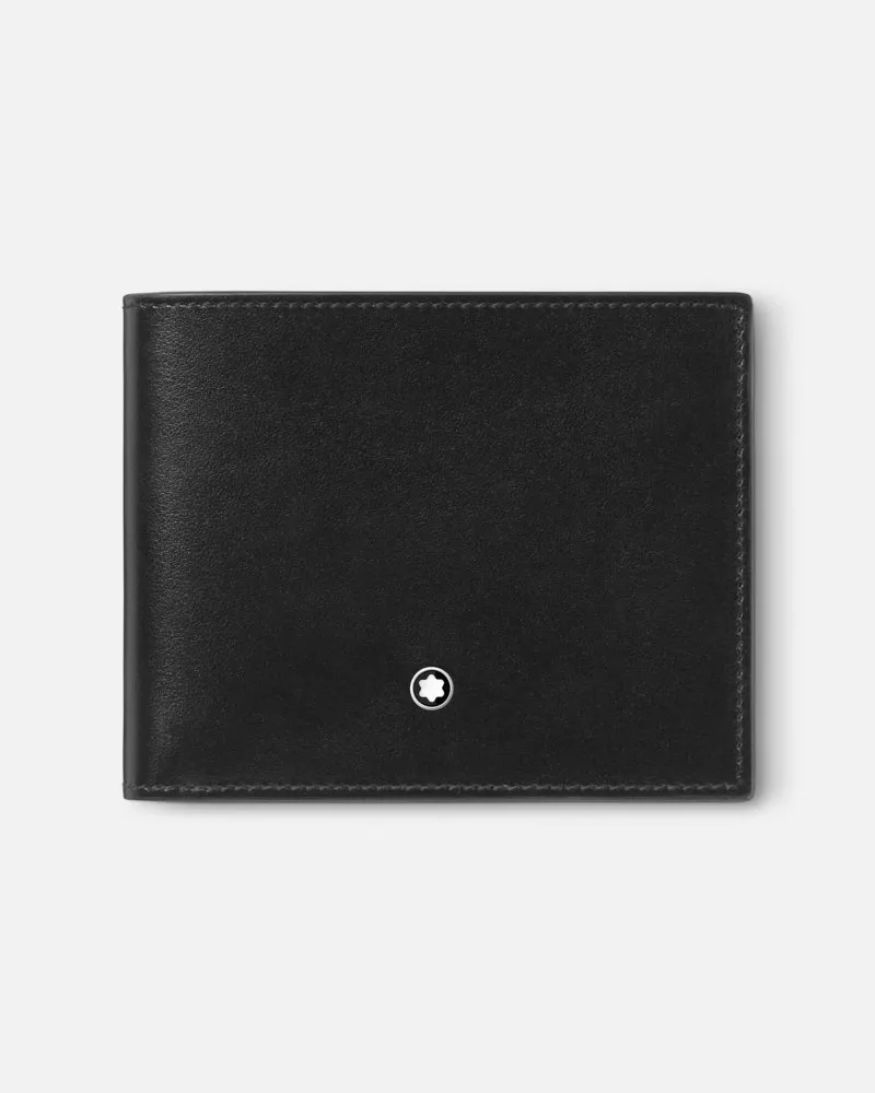 Montblanc Meisterstück Brieftasche 6 Cc - Kreditkartenetuis - Schwarz Schwarz