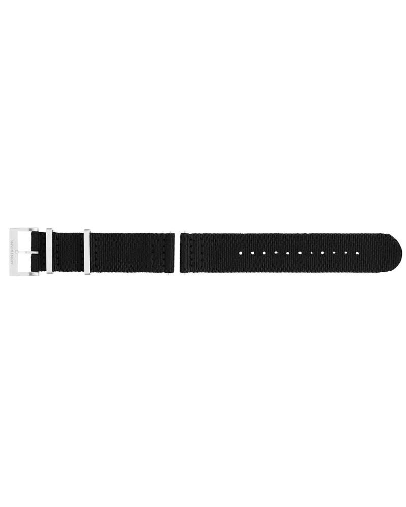 Montblanc Nylonarmband in Schwarz - MB125844 - Smart Armbänder 