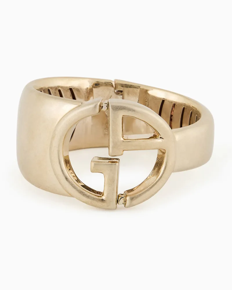 Giorgio Armani GA-Logo-förmiges Armband Goldfarben