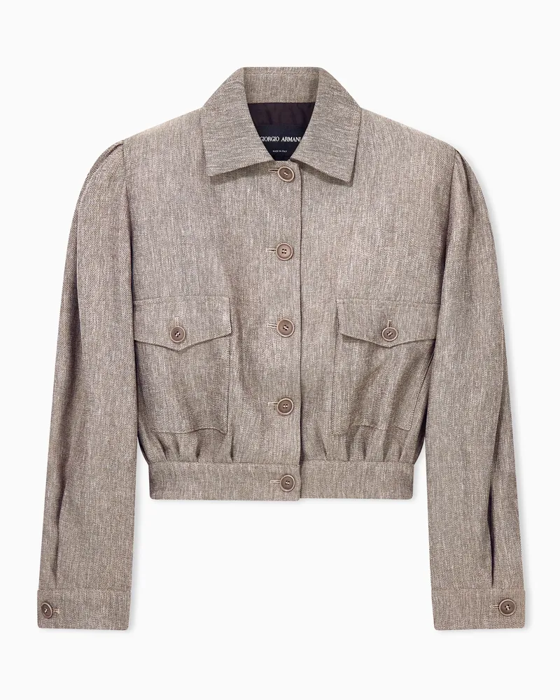 Giorgio Armani Armani/Archivio SS1983 Blouson Braun