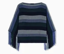 ASV Pullover aus Viskose mit Fransen