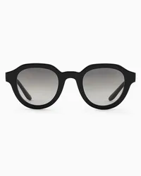 Giorgio Armani Sonnenbrille mit Panto-fassung Für Damen Schwarz