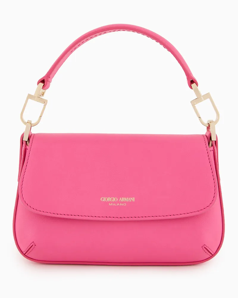 Giorgio Armani la Prima Soft im Mini-Format aus Nappa Fuchsia