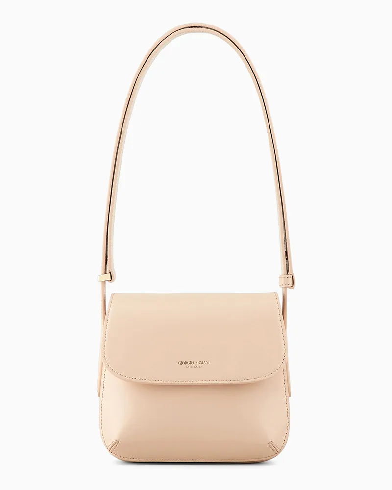 Giorgio Armani la Prima aus strukturiertem Leder Beige