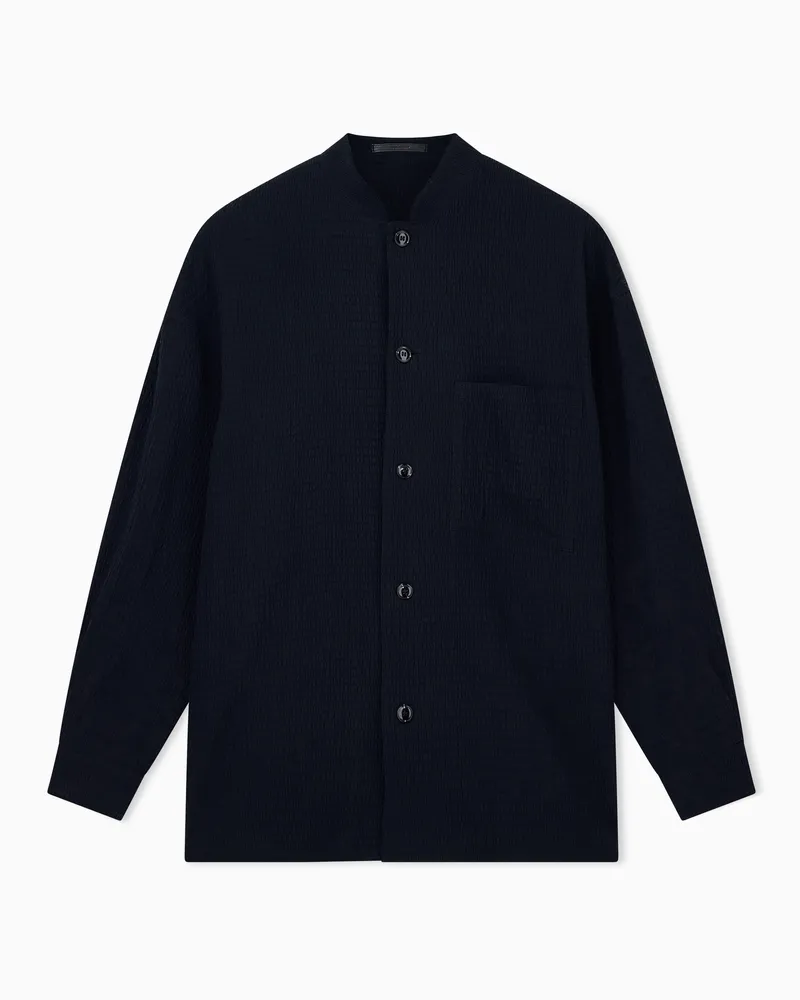 Giorgio Armani Fashion-Hemden Blau