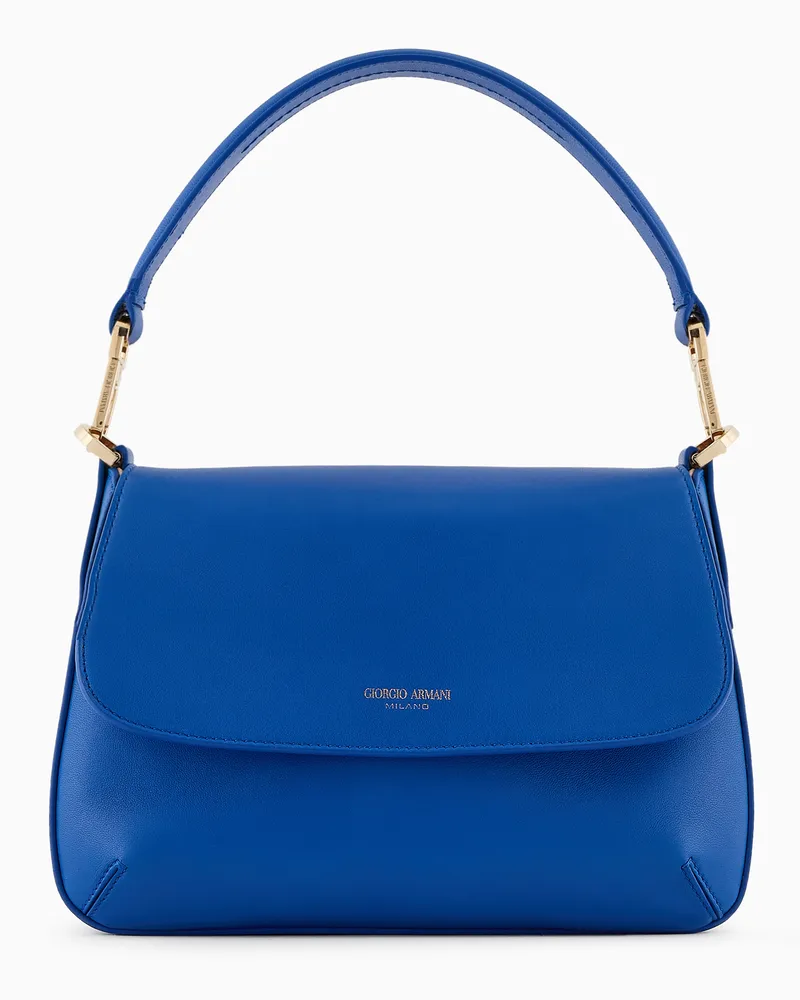 Giorgio Armani Kleine la Prima Soft aus Nappa Blau