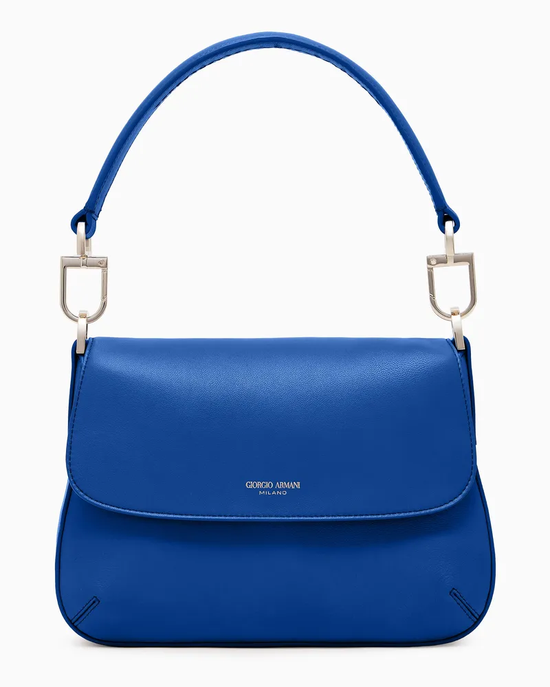Giorgio Armani Kleine la Prima Soft aus Nappa Blau