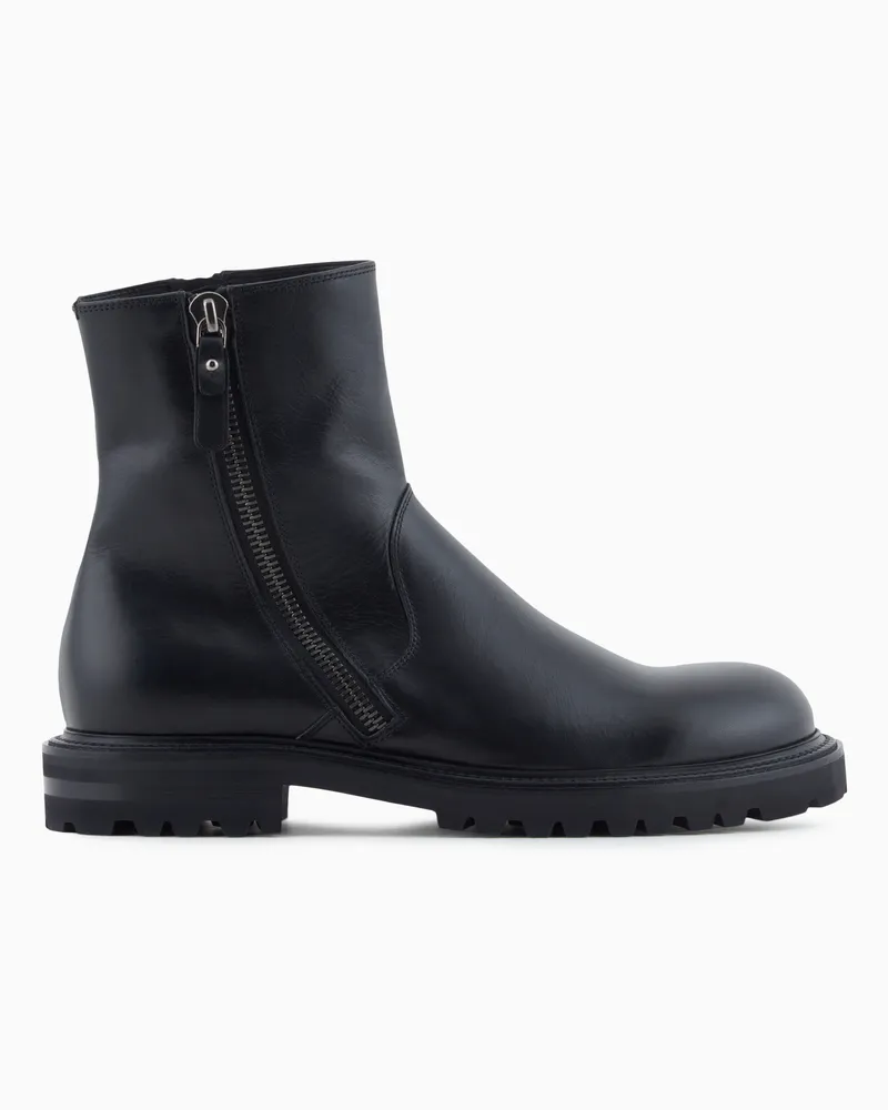 Giorgio Armani Stiefel Schwarz