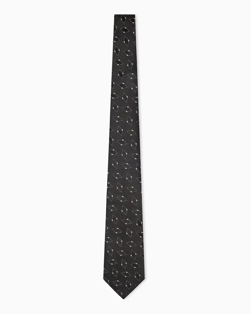 Giorgio Armani Krawatten Schwarz