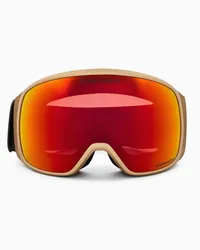 Giorgio Armani Verspiegelte Skibrille Von  By Oakley Gold