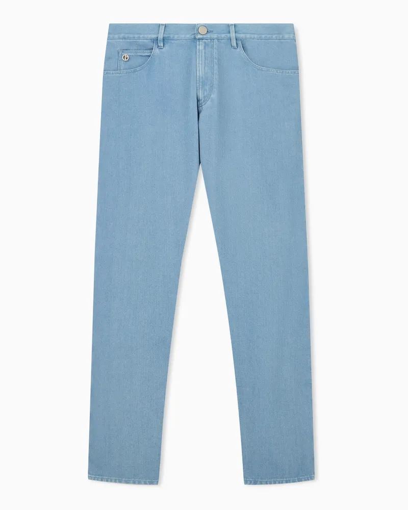 Giorgio Armani Jeans aus Baumwolldenim Blau