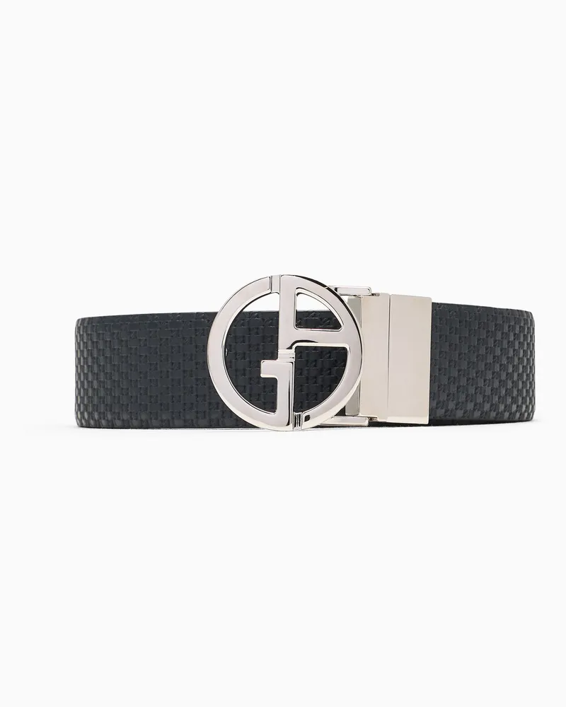 Giorgio Armani Gürtel Blau