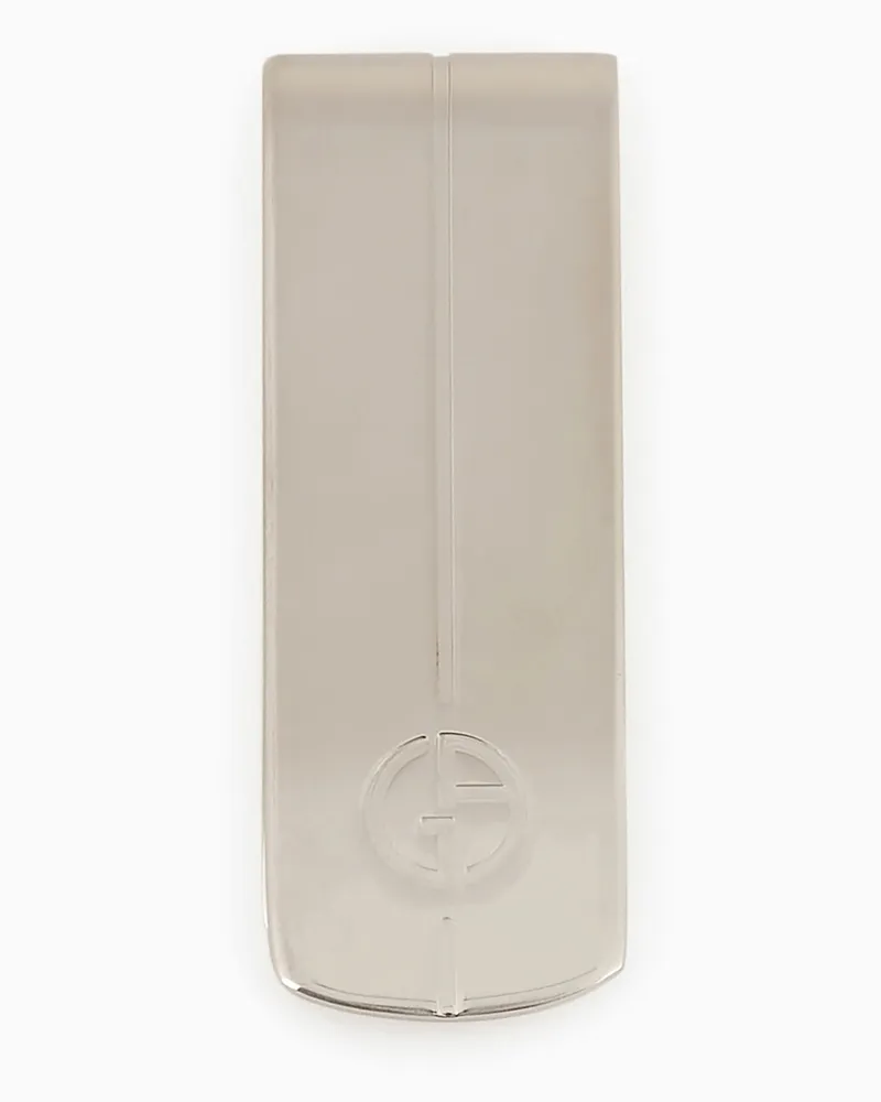 Giorgio Armani Geldscheinclip aus Silber Silber