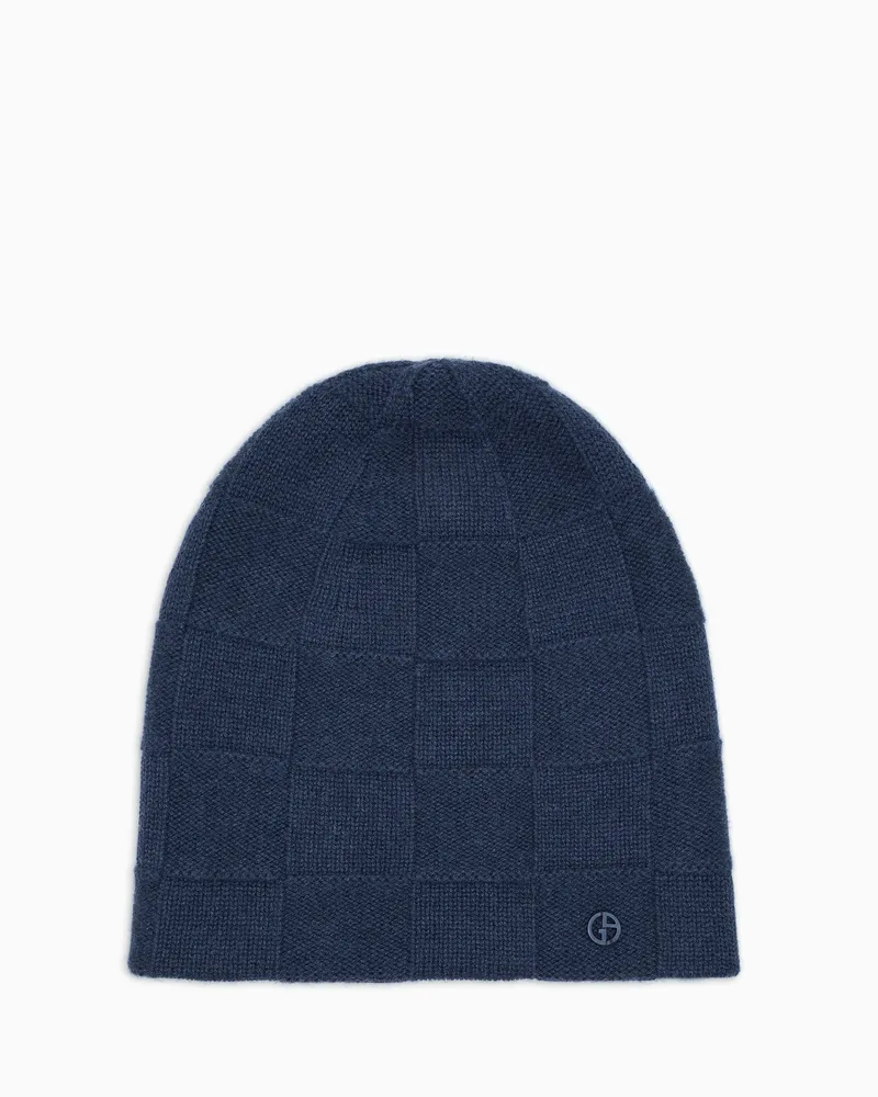 Giorgio Armani Beanies Blau