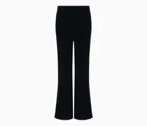 Cropped-Hose aus Samt