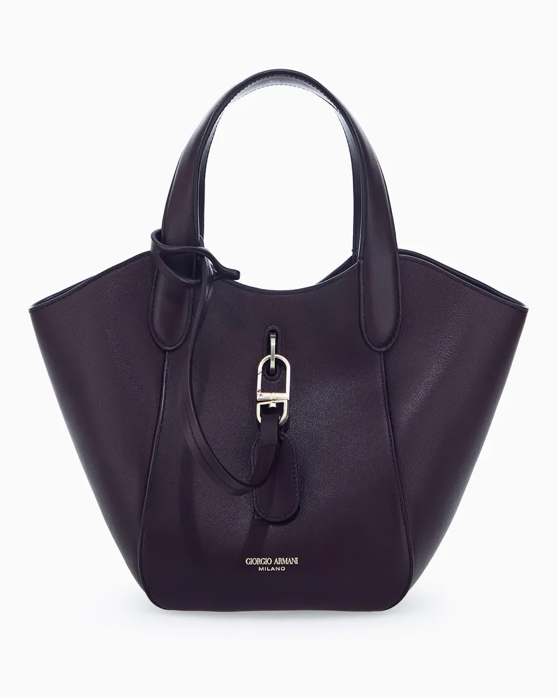 Giorgio Armani Henkeltaschen Burgunderrot