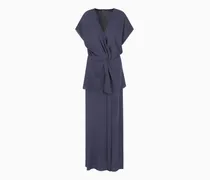Mulberry Silk Draped Dress