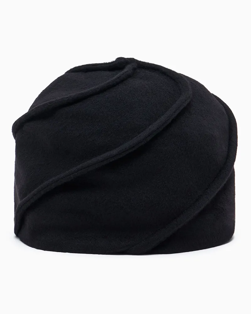 Giorgio Armani Beanie aus Kaschmir Schwarz
