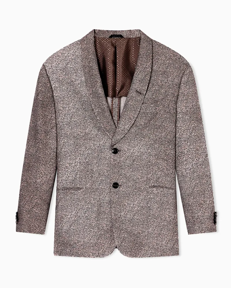 Giorgio Armani Lässige Jacken Gemustert