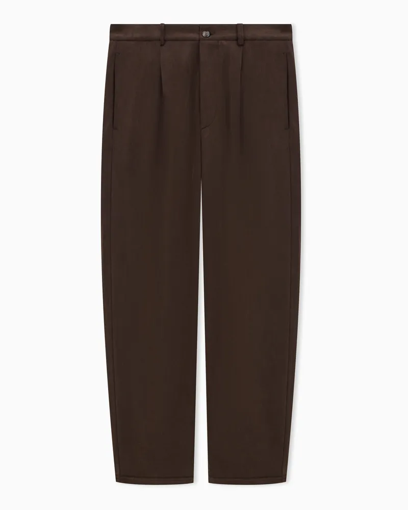 Giorgio Armani Lässige Hose Braun