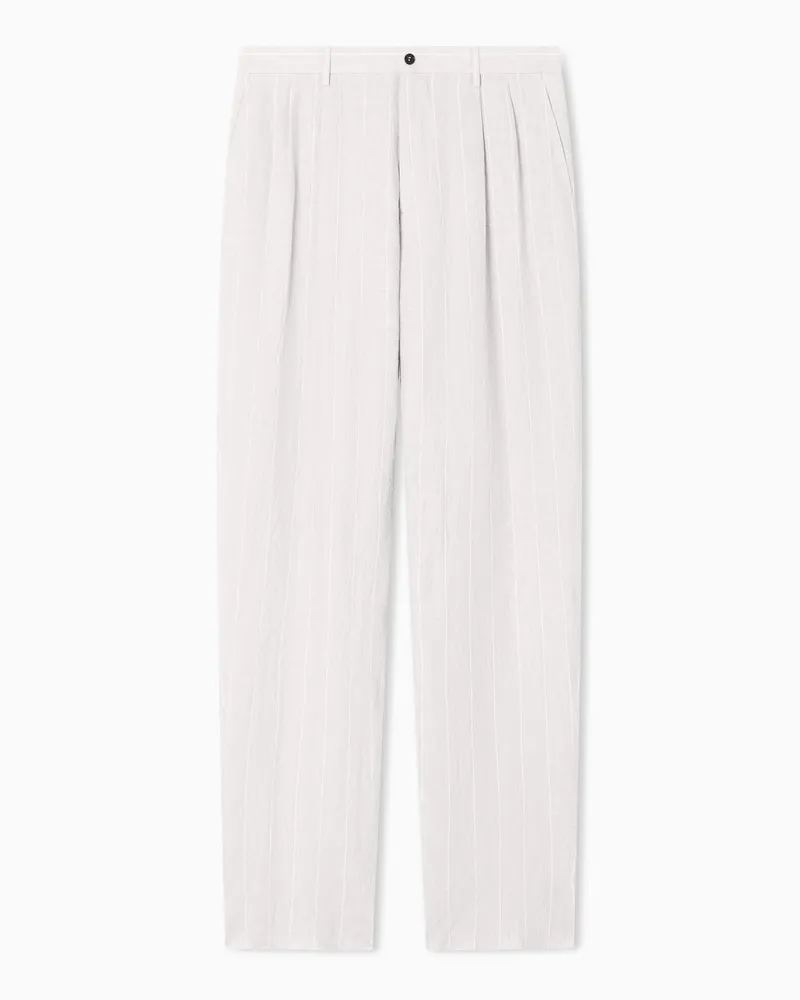 Giorgio Armani Lässige Hose Grau