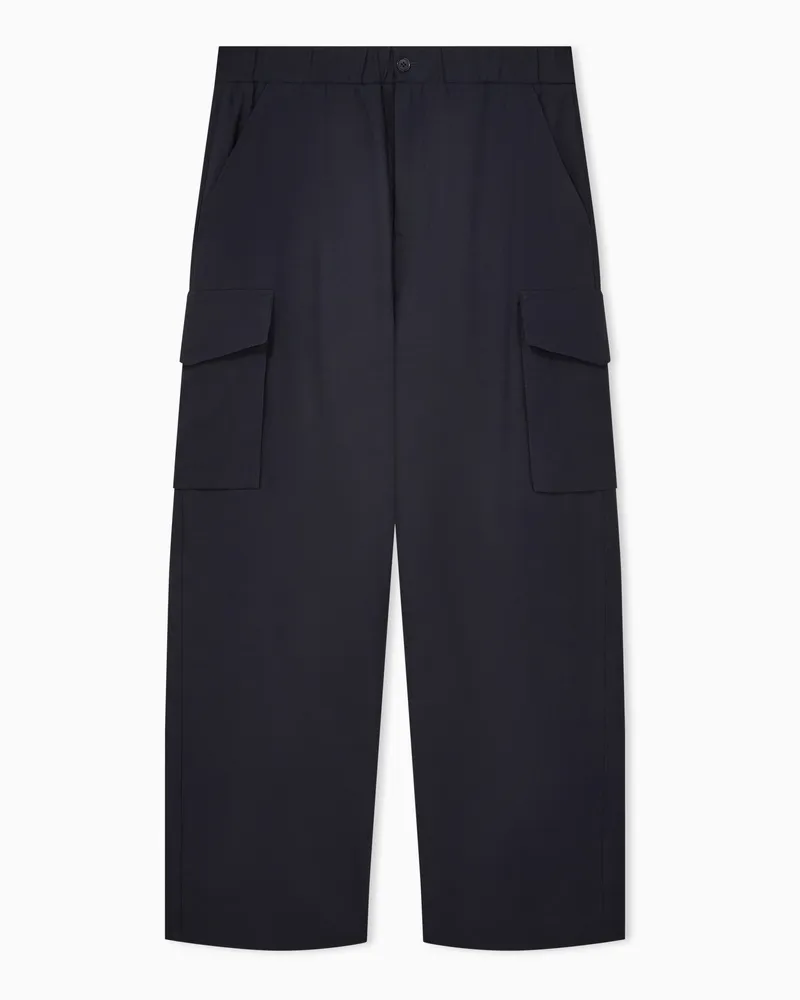 Giorgio Armani Fashion Hose Blau