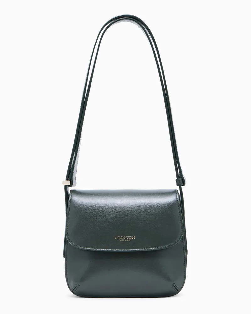Giorgio Armani la Prima aus strukturiertem Leder Grün