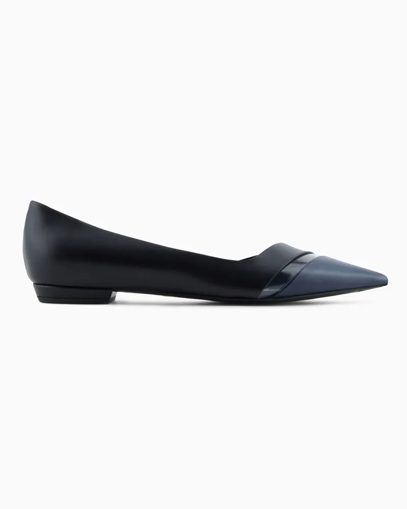 Giorgio Armani Ballerinas Blau