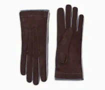 Lamm-veloursleder Handschuhe mit Kaschmirfutter New Normal