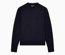 Pullover aus Kaschmir mit Bündchen in Rippenstrick