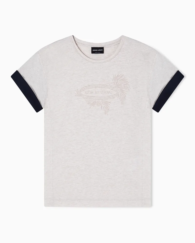 Giorgio Armani T-Shirts Grau