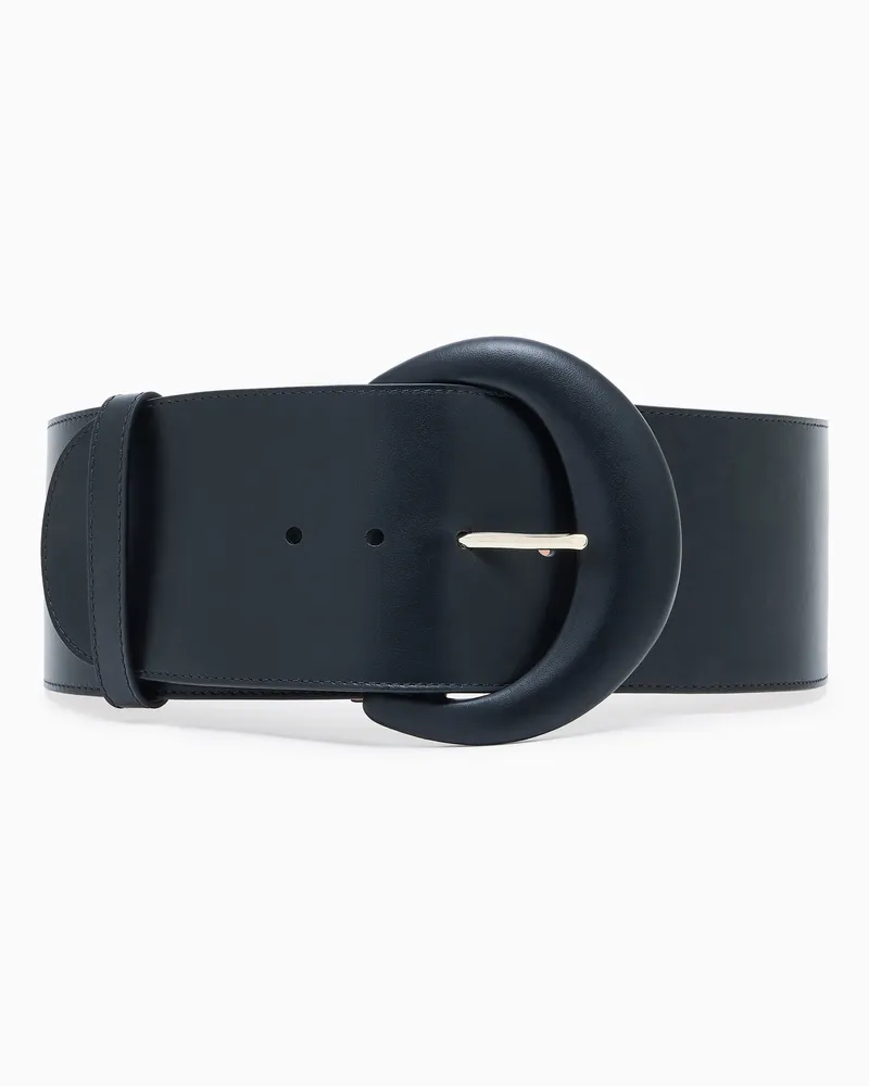 Giorgio Armani Gürtel aus Glattleder Schwarz