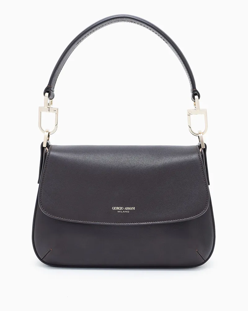 Giorgio Armani Kleine la Prima Soft aus Nappa Braun