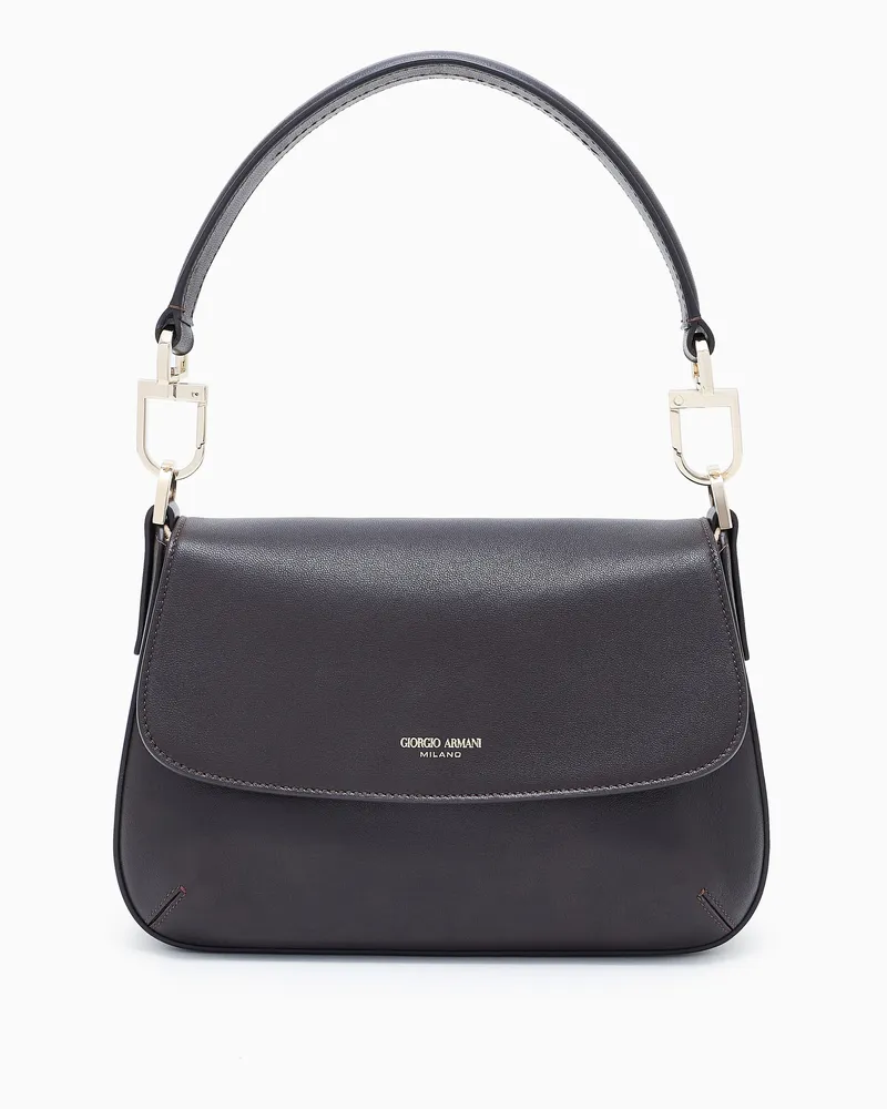 Giorgio Armani Kleine la Prima Soft aus Nappa Braun