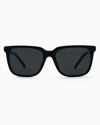 Giorgio Armani Sonnenbrille Für Herren mit Pillow-fassung Schwarz