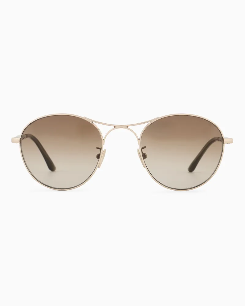 Giorgio Armani Eckige Unisex-Sonnenbrille 