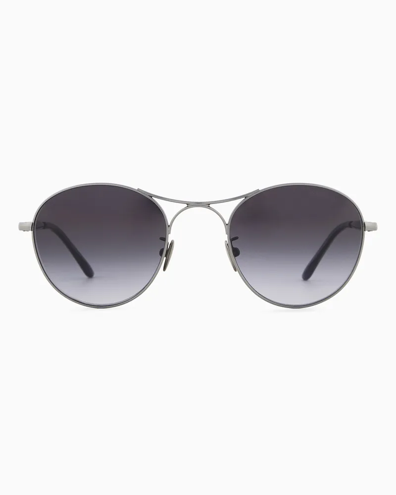 Giorgio Armani Eckige Unisex-Sonnenbrille 