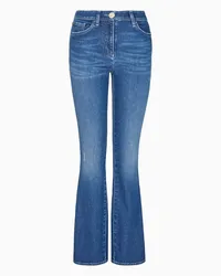 Giorgio Armani Five-pocket-hose Aus Elastischer Baumwolle, Denim Collection Jeansblau