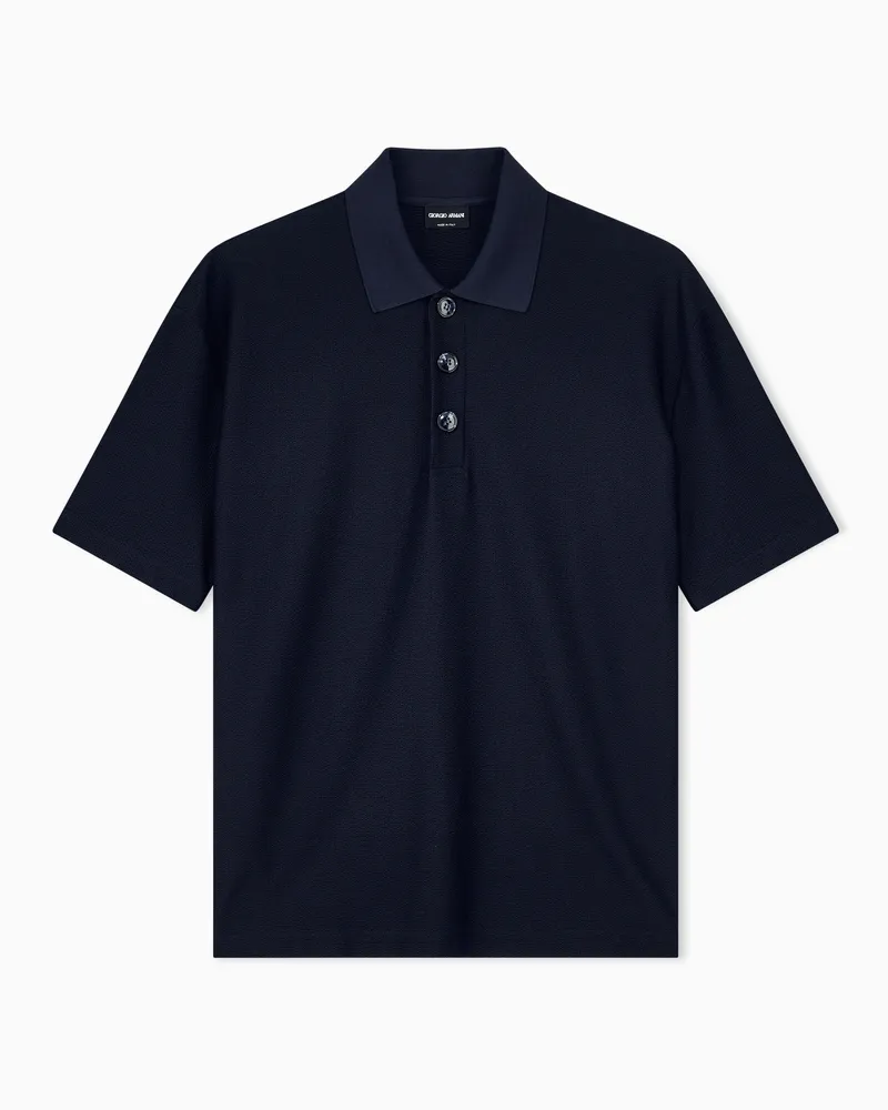 Giorgio Armani Poloshirts Blau