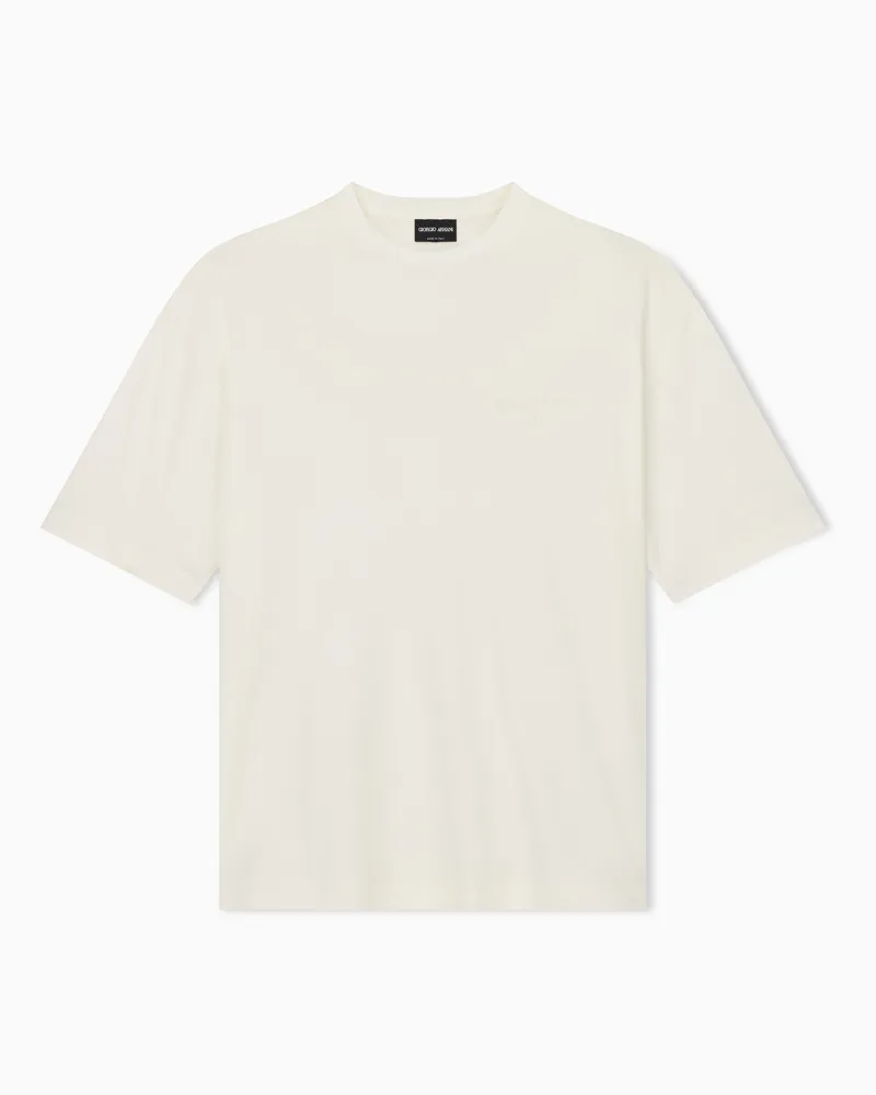 Giorgio Armani Regular Fit T-Shirts Weiß