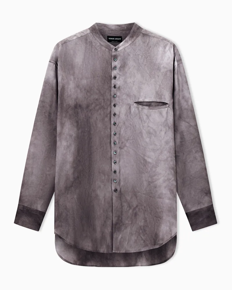 Giorgio Armani Bluse aus Seide Beige