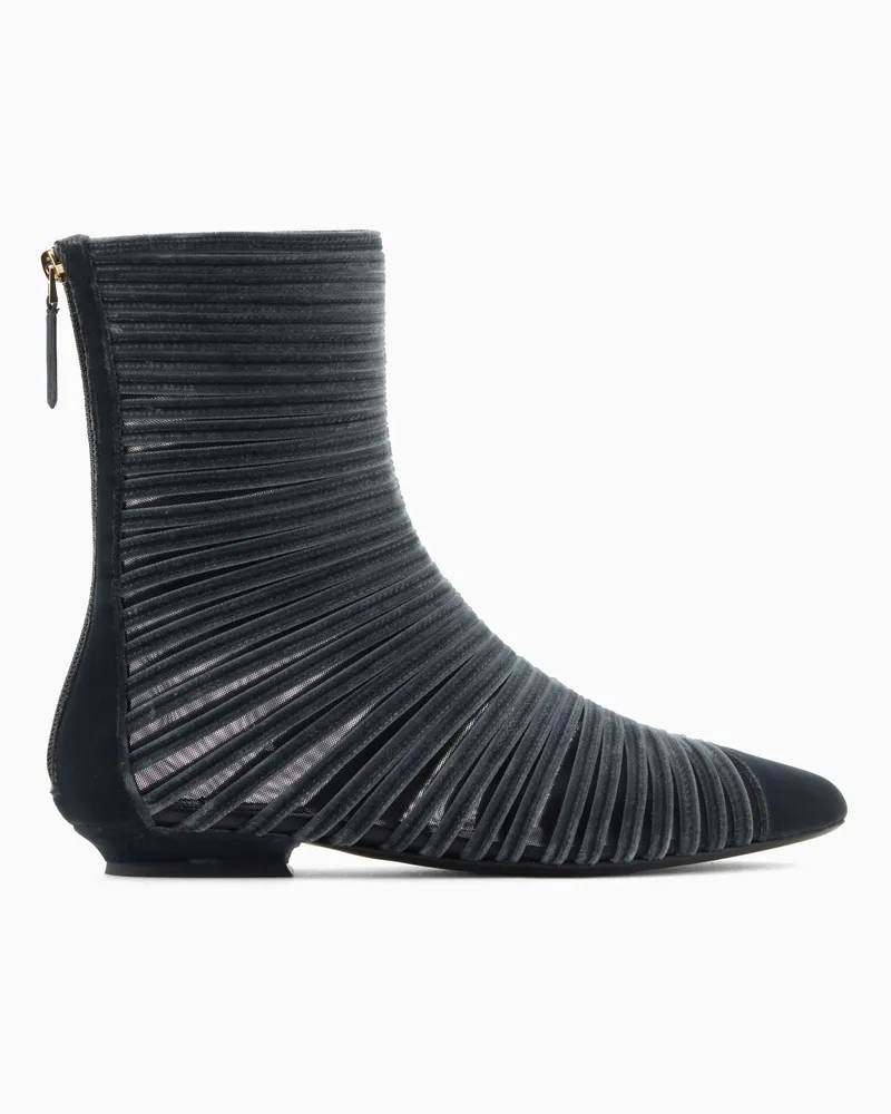 Giorgio Armani Stiefeletten Grau
