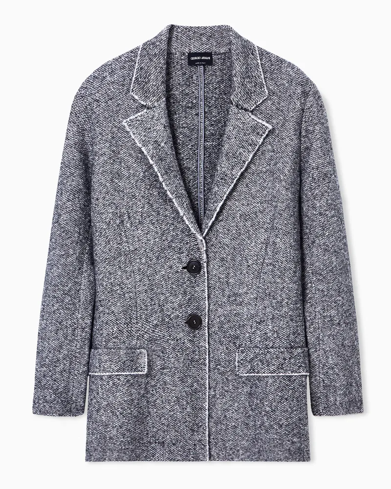 Giorgio Armani Lässige Jacken Grau