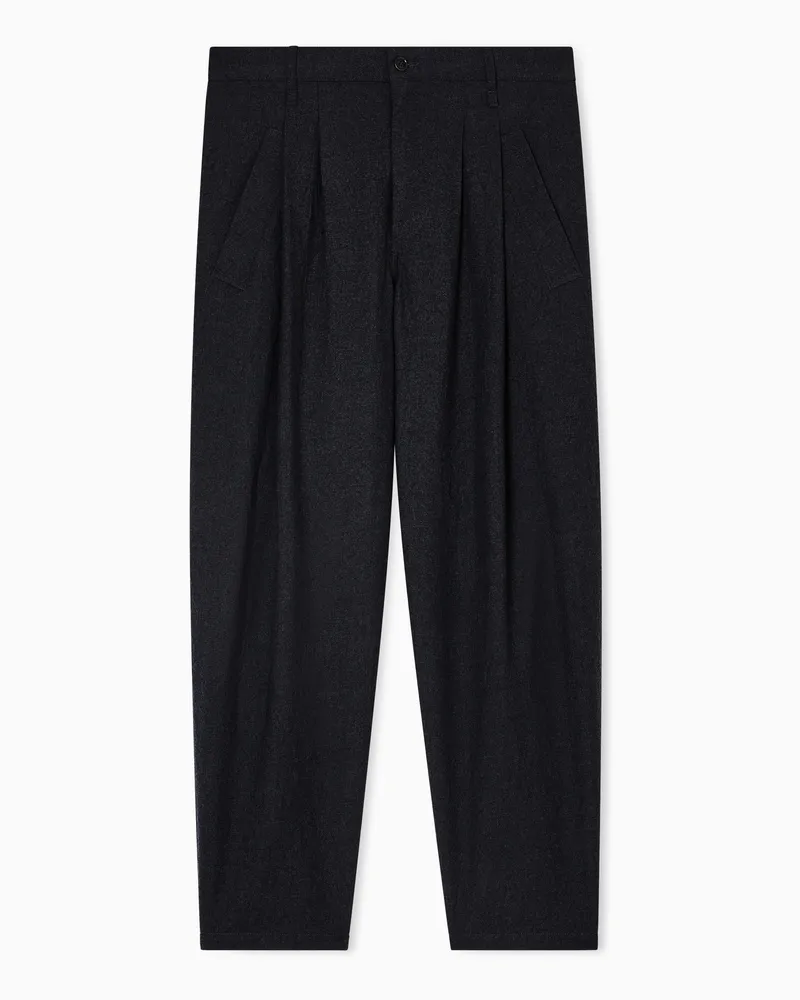 Giorgio Armani Lässige Hose Grau