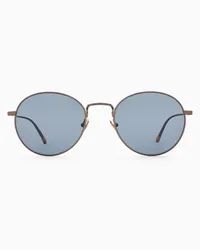 Giorgio Armani Sonnenbrille Für Herren mit Panto-fassung Bronze