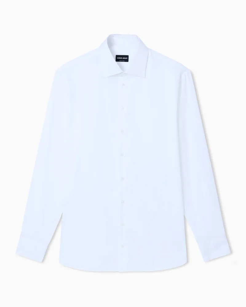 Giorgio Armani Hemd in Regular Fit aus Luxury-Baumwolle 
