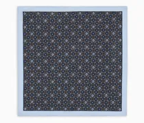 Einstecktuch aus bedruckter Seide