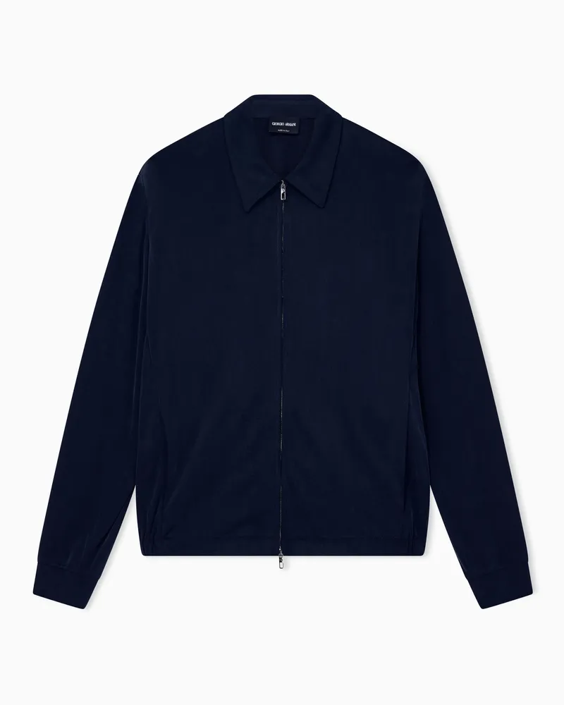Giorgio Armani Blousons Blau